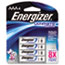 Energizer Lithium Batteries, AAA, 4/Pack Thumbnail 1