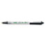 BIC ReVolution Clic Stic Ballpoint Pen, Retractable, Medium 1 mm, Black Ink, Clear Barrel, Dozen Thumbnail 4