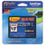 Brother P-Touch TZe Standard Adhesive Laminated Labeling Tapes, 1/2w, Black on Clear, 2/Pack Thumbnail 1