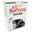 RePrime Can Liners, 55gal, 1.3mil, Black, 40" x 53", 50/Box Thumbnail 1