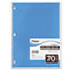 Mead® Spiral Bound Notebook, Perforated, College Rule, 8 x 10 1/2, White, 70 Sheets Thumbnail 5