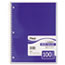 Mead® Spiral Bound Notebook, Perforated, Wide Rule, 10 1/2 x 8, White, 100 Sheets Thumbnail 4