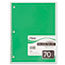 Mead® Spiral Bound Notebook, Perforated, College Rule, 8 x 10 1/2, White, 70 Sheets Thumbnail 6