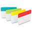 Post-it® Tabs, Durable Tabs, Write-on Tab, 2"x 1-1/2", Aqua/Lime/Red/Yellow, 24/PK Thumbnail 4