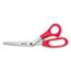Westcott® Value Line Stainless Steel Shears, 8" Bent, Red Thumbnail 1