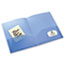 Avery Translucent Two-Pocket Folder, Blue Thumbnail 2