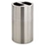 Safco® Mayline® Dual Recycling Receptacle, 30gal, Stainless Steel Thumbnail 1