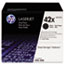 HP 42X (Q5942XD) Toner Cartridges - Black High Yield (2 pack) Thumbnail 1