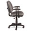 Alera Alera Interval Series Swivel/Tilt Task Chair, Supports 275 lb, 18.11" to 23.22" Seat, Graphite Gray Seat/Back, Black Base Thumbnail 5
