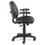 Alera Alera Interval Series Swivel/Tilt Task Chair, Bonded Leather Seat/Back, Up to 275 lb, 18.11" to 23.22" Seat Height, Black Thumbnail 9