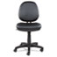 Alera Alera Interval Series Swivel/Tilt Task Chair, Bonded Leather Seat/Back, Up to 275 lb, 18.11" to 23.22" Seat Height, Black Thumbnail 1