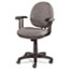 Alera Alera Interval Series Swivel/Tilt Task Chair, Supports 275 lb, 18.11" to 23.22" Seat, Graphite Gray Seat/Back, Black Base Thumbnail 10