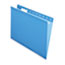 Pendaflex® Reinforced Hanging Folders, 1/5 Tab, Letter, Blue, 25/Box Thumbnail 1