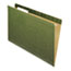 Pendaflex® Reinforced Hanging File Folders, 1/3 Tab, Legal, Standard Green, 25/Box Thumbnail 1