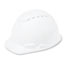 3M H-700 Series Hard Hat with 4 Point Ratchet Suspension, Vented, White Thumbnail 2