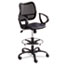 Safco® Vue Series Mesh Extended Height Chair, Vinyl Seat, Black Thumbnail 2