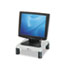 Fellowes® Standard Monitor Riser, 13 1/8" x 13 1/2" x 2", Platinum/Graphite Thumbnail 1
