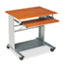 Safco® Empire Mobile Desk, 29-3/4w x 23-1/2d x 29-3/4h, Medium Cherry Thumbnail 1