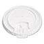 SOLO® Cup Company Lift Back & Lock Tab Cup Lids for Foam Cups, 10oz, White, 1000/Carton Thumbnail 1