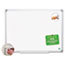 MasterVision Earth Easy-Clean Dry Erase Board, White/Silver, 18x24 Thumbnail 1