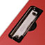 Baumgartens Portfolio Clipboard With Low-Profile Clip, 1/2" Capacity, 8 1/2 x 11, Red Thumbnail 2