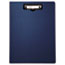 Baumgartens Portfolio Clipboard With Low-Profile Clip, 1/2" Capacity, 8 1/2 x 11, Blue Thumbnail 1