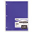 Mead® Spiral Bound Notebook, Perforated, College Rule, 8 1/2 x 11, White, 100 Sheets Thumbnail 2