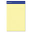 Ampad Perforated Writing Pad, Narrow Ruled, 5" x 8", Canary Yellow Paper, 50 Sheets/Pad, 12 Pads Thumbnail 2