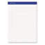 Ampad™ Perforated Writing Pad, Narrow Ruled, 8 1/2 x 11 3/4, White, 50 Sheets, Dozen Thumbnail 2