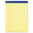 Ampad™ Perforated Writing Pad, 8 1/2" x 11 3/4", Canary, 50 Sheets, Dozen Thumbnail 2