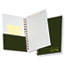 Ampad™ Gold Fibre Personal Notebook, College/Medium, 5 x 7, Classic Green, 100 Sheets Thumbnail 1