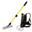 Rubbermaid® Commercial Flow Finishing System, 56" Handle, 18" Mop Head, Yellow Thumbnail 1