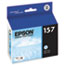 Epson® T157520 (157) UltraChrome K3 Ink, Light Cyan Thumbnail 1