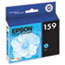 Epson® T159220 (159) UltraChrome Hi-Gloss 2 Ink, Cyan Thumbnail 1