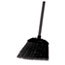 Rubbermaid® Commercial Lobby Pro Broom, Poly Bristles, 35" Metal Handle, Black Thumbnail 1