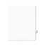 Avery Individual Legal Dividers Style, Letter Size, Avery-Style, Side Tab Dividers, #20, 25/PK Thumbnail 2
