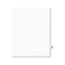 Avery Individual Legal Dividers Style, Letter Size, Avery-Style, Side Tab Dividers, #21, 25/PK Thumbnail 2
