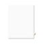 Avery Individual Legal Dividers Style, Letter Size, Avery-Style, Side Tab Dividers, #23, 25/PK Thumbnail 2