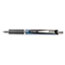 Pentel® EnerGel RTX Retractable Liquid Gel Pen, .5mm, Silver/Black Barrel, Black Ink Thumbnail 1