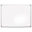 MasterVision Earth Easy-Clean Dry Erase Board, White/Silver, 36x48 Thumbnail 2