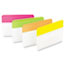 Post-it® Tabs, Durable Tabs, Write-on Tabs, 2"x 1-1/2", Assorted Bright Tabs, 24/PK Thumbnail 3