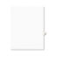 Avery Individual Legal Dividers Style, Letter Size, Avery-Style, Side Tab Dividers, Q, 25/PK Thumbnail 1