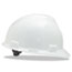 MSA V-Gard Hard Hats, Staz-On Pin-Lock Suspension, Size 6 1/2 - 8, White Thumbnail 1