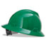 MSA V-Gard Hard Hats, Fas-Trac Ratchet Suspension, Size 6 1/2 - 8, Green Thumbnail 1