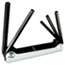 Klein Tools® 33273 5-Key Folding Hex Tool Thumbnail 1