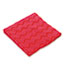 Rubbermaid® Commercial Hygen Microfiber Cloth, 16 x 16 inch, Red, 12/CT Thumbnail 1