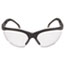 Crews® Klondike Safety Glasses, Matte Black Frame, Clear Lens Thumbnail 3