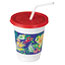 SOLO® Cup Company Plastic Kids' Cups with Lids/Straws, 12 oz., Jungle Print, 250/CS Thumbnail 3