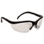 Crews® Klondike Safety Glasses, Matte Black Frame, Clear Lens Thumbnail 2