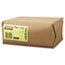 General #4 Paper Grocery Bag, 30lb Kraft, Standard 5" x 3 1/3" x 9 3/4", 500/BD Thumbnail 2